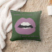 Cheesy Lines for Valentine's pillow クッション (ブランケット)