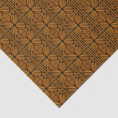 Cheesy Noodle Doodle Art Symmetrical Lined Pattern 薄葉紙 (詳細)