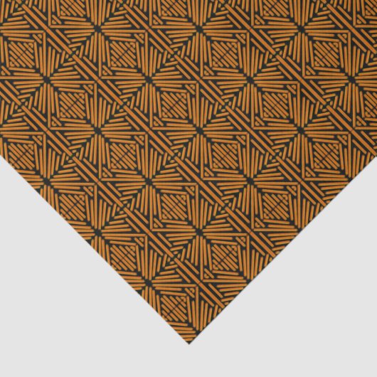 Cheesy Noodle Doodle Art Symmetrical Lined Pattern 薄葉紙 (詳細)