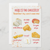 Cheesy Valentine's Day Card | Valentine's Card (正面/裏面)