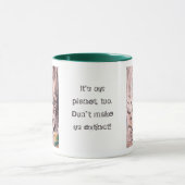 Cheetah "これは私の惑星でもある"マグカップ マグカップ (中央)