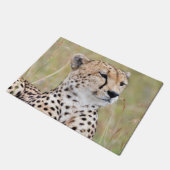 Cheetah ドアマット (アングル)