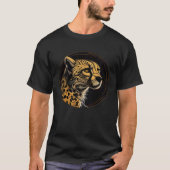 Cheetah Animal Wildlife Cheetahs 1 Tシャツ (正面)