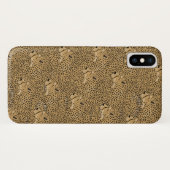 Cheetah Apple iPhone X、かろうじて携帯電話のケース Case-Mate iPhoneケース (裏面(横))