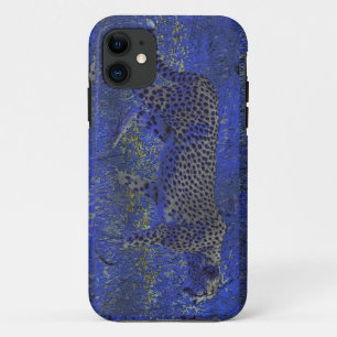 Cheetah at Night Wildlife Art iPhone 5ケース 11 ケース