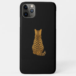 Cheetah Back iPhoneケース – ミニマリストWildcat Desi iPhone 11 Pro Maxケース