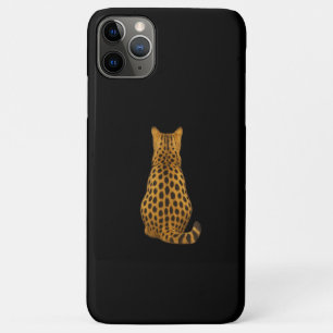 Cheetah Back iPhoneケース – ミニマリストWildcat Desi iPhone 11 Pro Maxケース