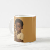 Cheetah & Boy: Bond of the Wild and Innocent コーヒーマグカップ (正面左)