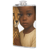 Cheetah & Boy: Bond of the wild and innocent フラスク (左)