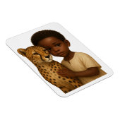 Cheetah & Boy: Bond of the wild and innocent マグネット (右側)