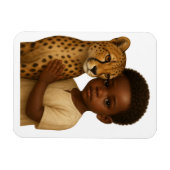Cheetah & Boy: Bond of the wild and innocent マグネット (横)