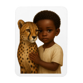 Cheetah & Boy: Bond of the wild and innocent マグネット