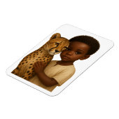 Cheetah & Boy: Bond of the wild and innocent マグネット (左側)