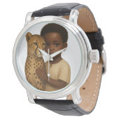 Cheetah & Boy: Bond of the wild and innocent 腕時計 (アングル)