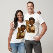 Cheetah & Boy: Bond of the wild and innocent Tシャツ (ユニセックス)