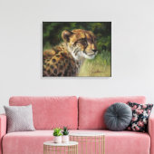 Cheetah Canvas Print 20" x 16" キャンバスプリント (インサイチュ (リビング))