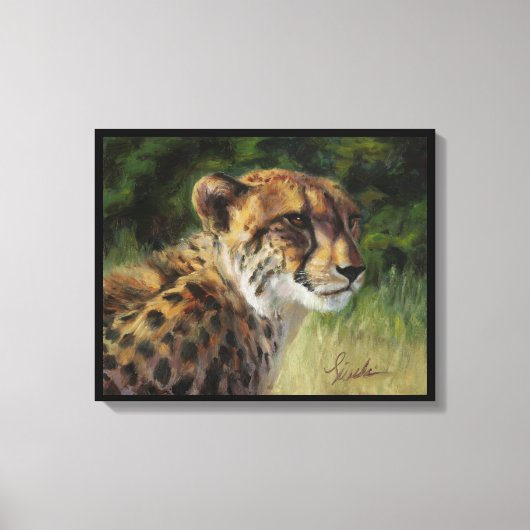 Cheetah Canvas Print 20" x 16" キャンバスプリント (正面)