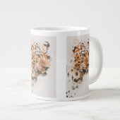 CHEETAH FACE MUG ジャンボコーヒーマグカップ (正面右)