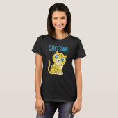 Cheetah Fastest Cat Cheetah Tシャツ (正面フル)