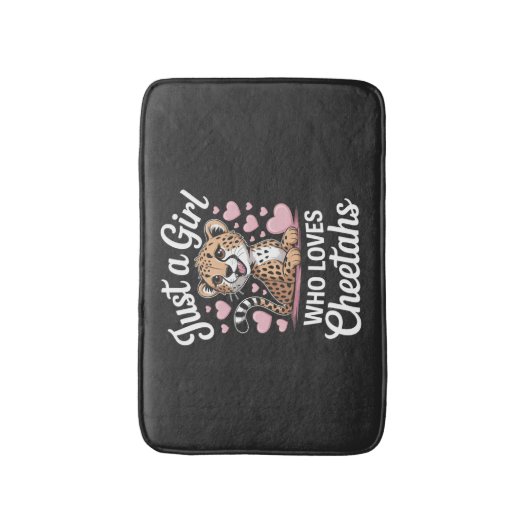 Cheetah Funny Quote バスマット (正面縦)