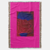 Cheetah Girl Spirit Throw Blanket スローブランケット (正面縦)