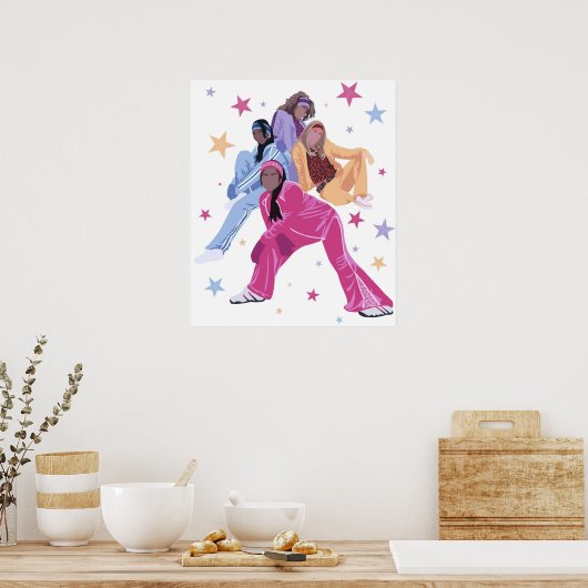 Cheetah girls 2000s nostalgia raven symone ポスター (キッチン)