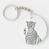 Cheetah key ring キーホルダー (正面)