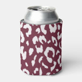 Cheetah koozie can holder 缶クーラー (缶正面)