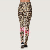 Cheetah Leggins | Classic Brown レギンス (裏面)