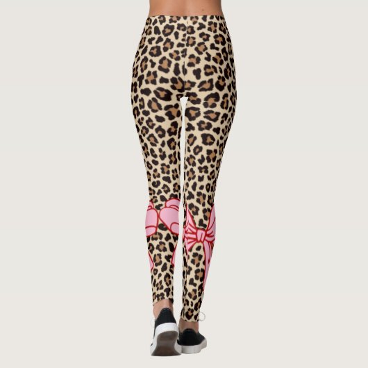 Cheetah Leggins | Classic Brown レギンス (裏面)