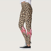 Cheetah Leggins | Classic Brown レギンス (左)