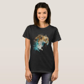 Cheetah Leopard Big Cat Panther Safari Trip Wildli Tシャツ (正面フル)