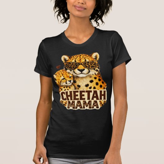 Cheetah Mom Tシャツ (正面)
