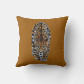 CHEETAH OF TWO COLORS THROW PILLOW クッション (裏面)