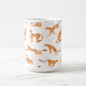 Cheetah Pattern Mug コーヒーマグカップ (中央)
