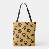 Cheetah Paw Print Bag / Tote トートバッグ (裏面)