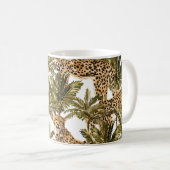 Cheetah Print Coffee Mug コーヒーマグカップ (正面右)