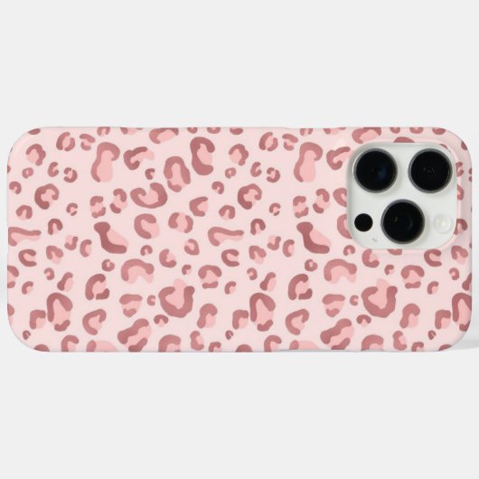 Cheetah print pink case Case-Mate iPhoneケース (裏面 (横))
