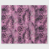 Cheetah Skin Pattern Wrapping Paper ラッピングペーパー (フラット)