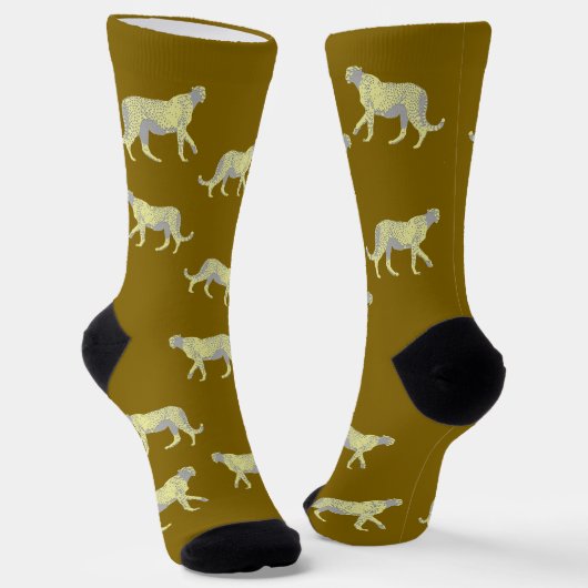 Cheetah socks ソックス (傾斜あり)