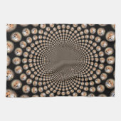 Cheetah Spin Scelens - Feline Frenzy カラフル: キッチンタオル (横)