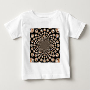 Cheetah Spin Scelens - Feline Frenzy カラフル: ベビーTシャツ