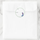 Cheetah Sticker ラウンドシール (バッグ)