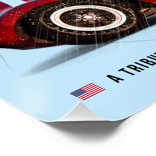 Cheetah V8 Tribute ポスター (コーナー)