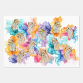 Cheetah Wrapping Paper ラッピングペーパーシート (正面2)