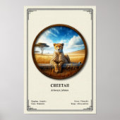 Cheetah Zoology Series ポスター (正面)