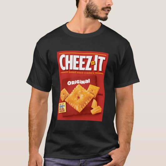 Cheez-Itオリジナルボックス前面 Tシャツ (正面)
