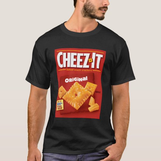 Cheez-Itオリジナルボックス前面 Tシャツ (正面)
