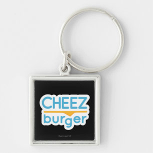 Cheezburgerのロゴ(色) キーホルダー