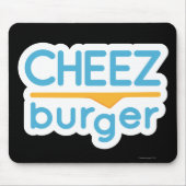 Cheezburgerのロゴ(色) マウスパッド (正面)